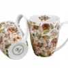Komplet 2 Kubki 380ml Pastel Flowers - obrazek 3