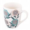 Kubek Porcelanowy Kwiaty Rysowane - obrazek 2