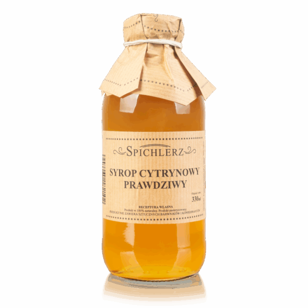 Syrop Cytrynowy Prawdziwy