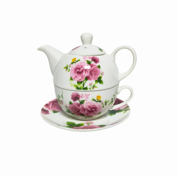 Zestaw Herbaciany Tea For One Róże