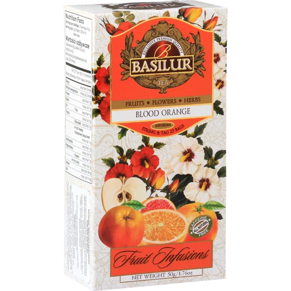 Basilur Blood Orange 25x2g