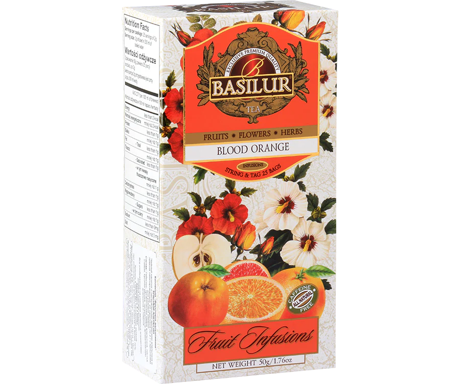 Basilur Blood Orange 25x2g