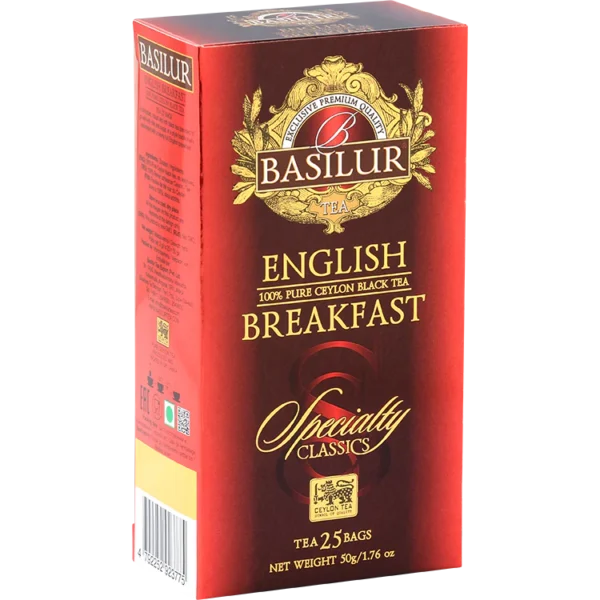 Basilur English Breakfast 25x2g