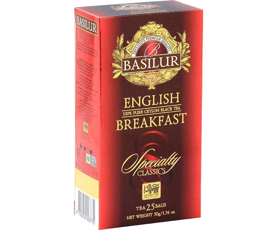 Basilur English Breakfast 25x2g