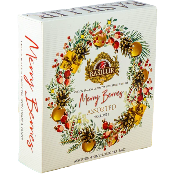 Basilur Merry Berries Vol I - Assorted - 40 szt