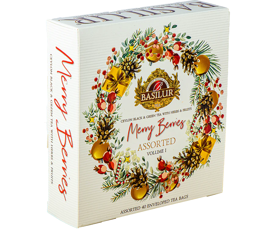 Basilur Merry Berries Vol I - Assorted - 40 szt