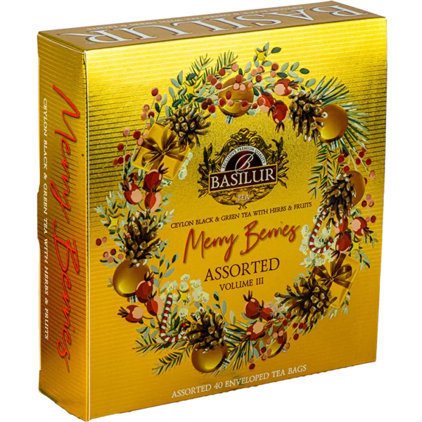 Basilur Merry Berries Vol III - Assorted - 40 szt