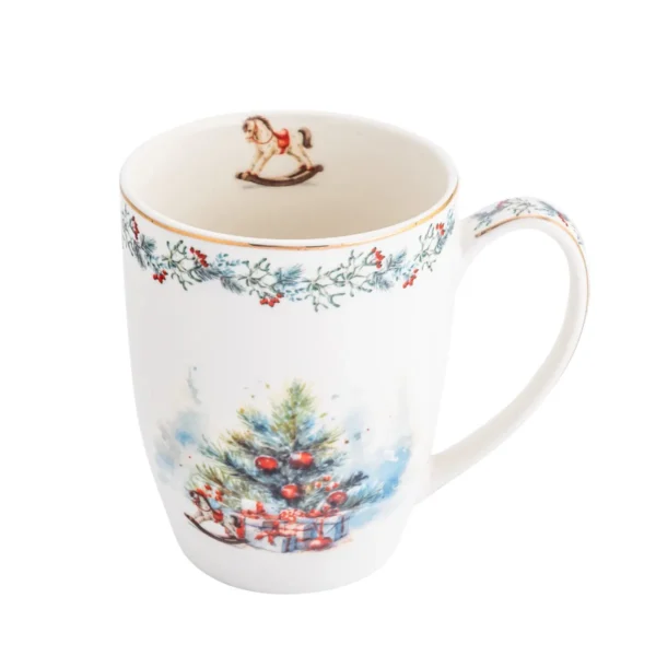 Kubek Świąteczny porcelanowy 350ml Magia Świąt