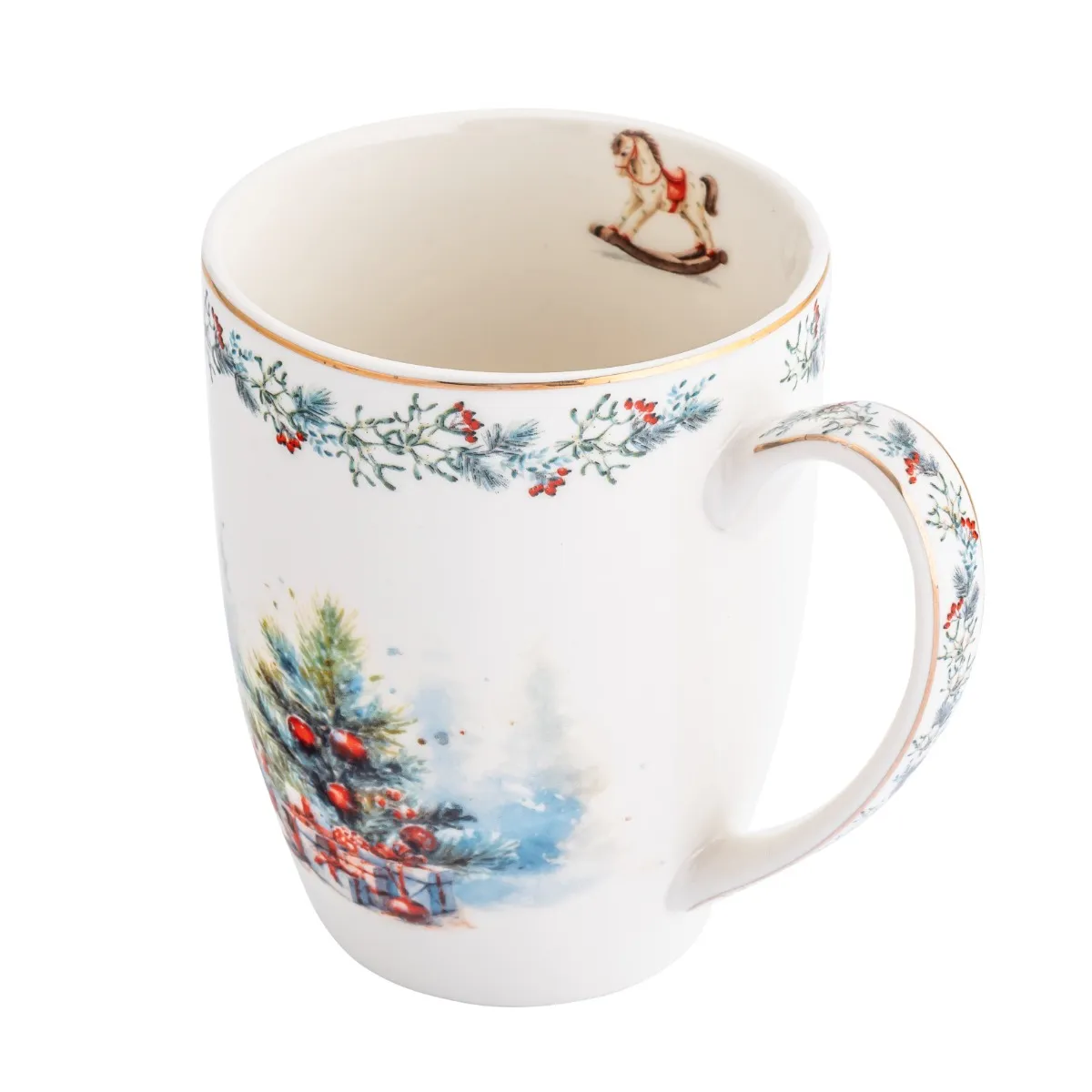 Kubek Świąteczny porcelanowy 350ml Magia Świąt - obrazek 2