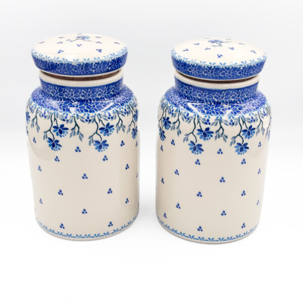 Pojemnik z Korkiem Blue Bolesławiec