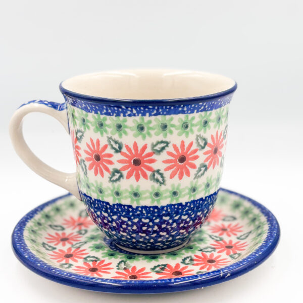 Filiżanka Wianek Pom Bolesławiec 300ml