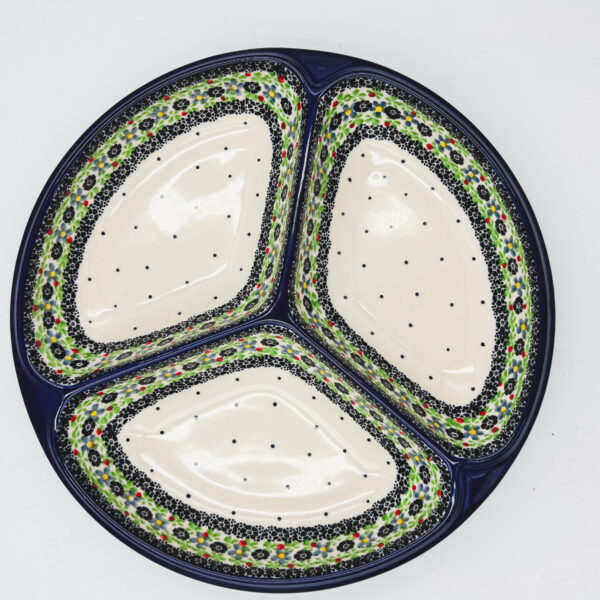 Naczynie dzielone Bolesławiec Wiosna